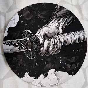 Samurai Sword Art Mouse Pad